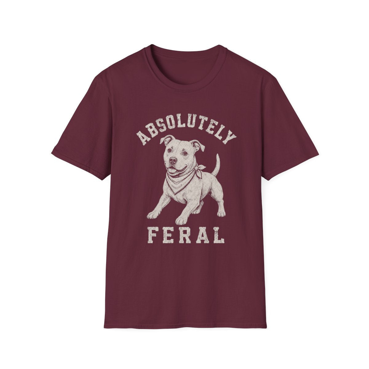 Bandana American Staffordshire Terrier Tee