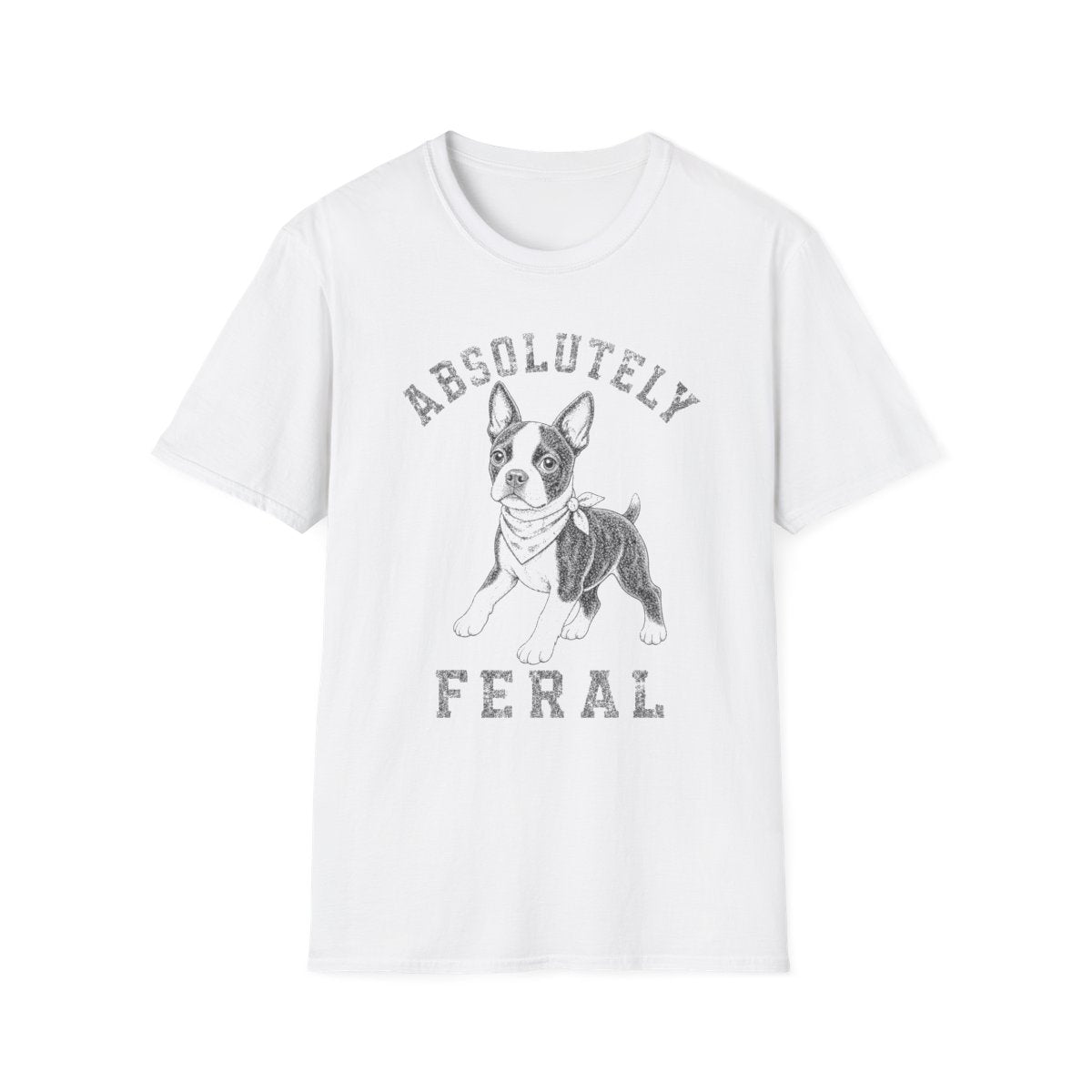 Bandana Boston Terrier Tee