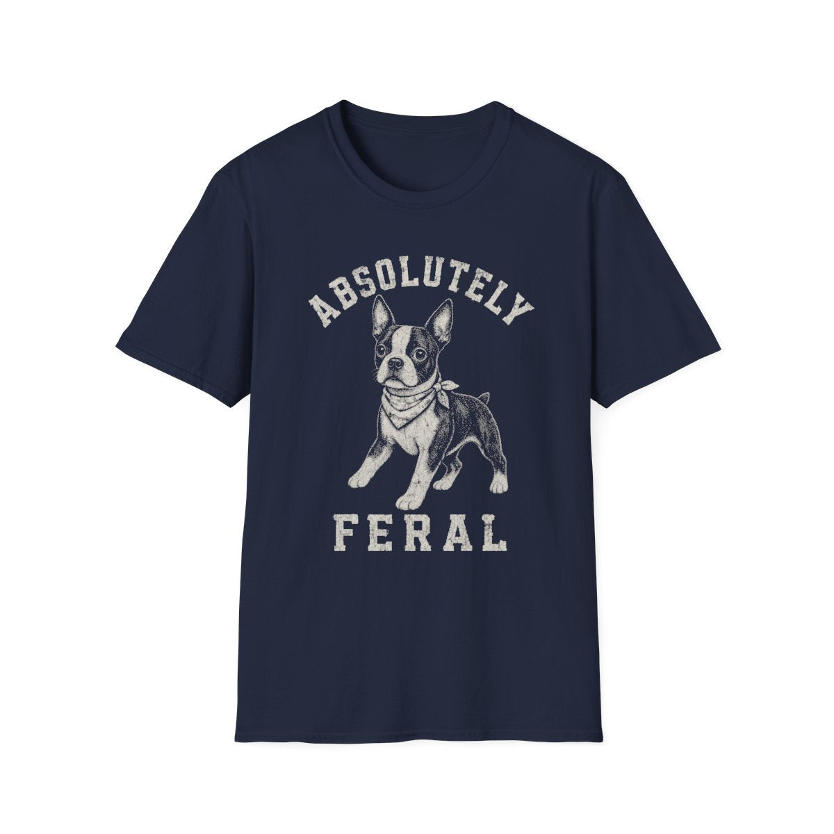 Bandana Boston Terrier Tee