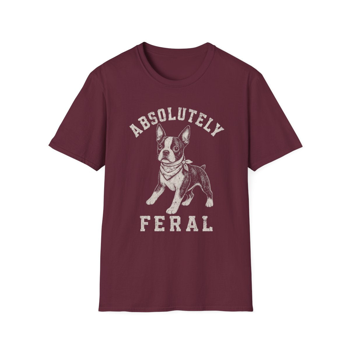Bandana Boston Terrier Tee