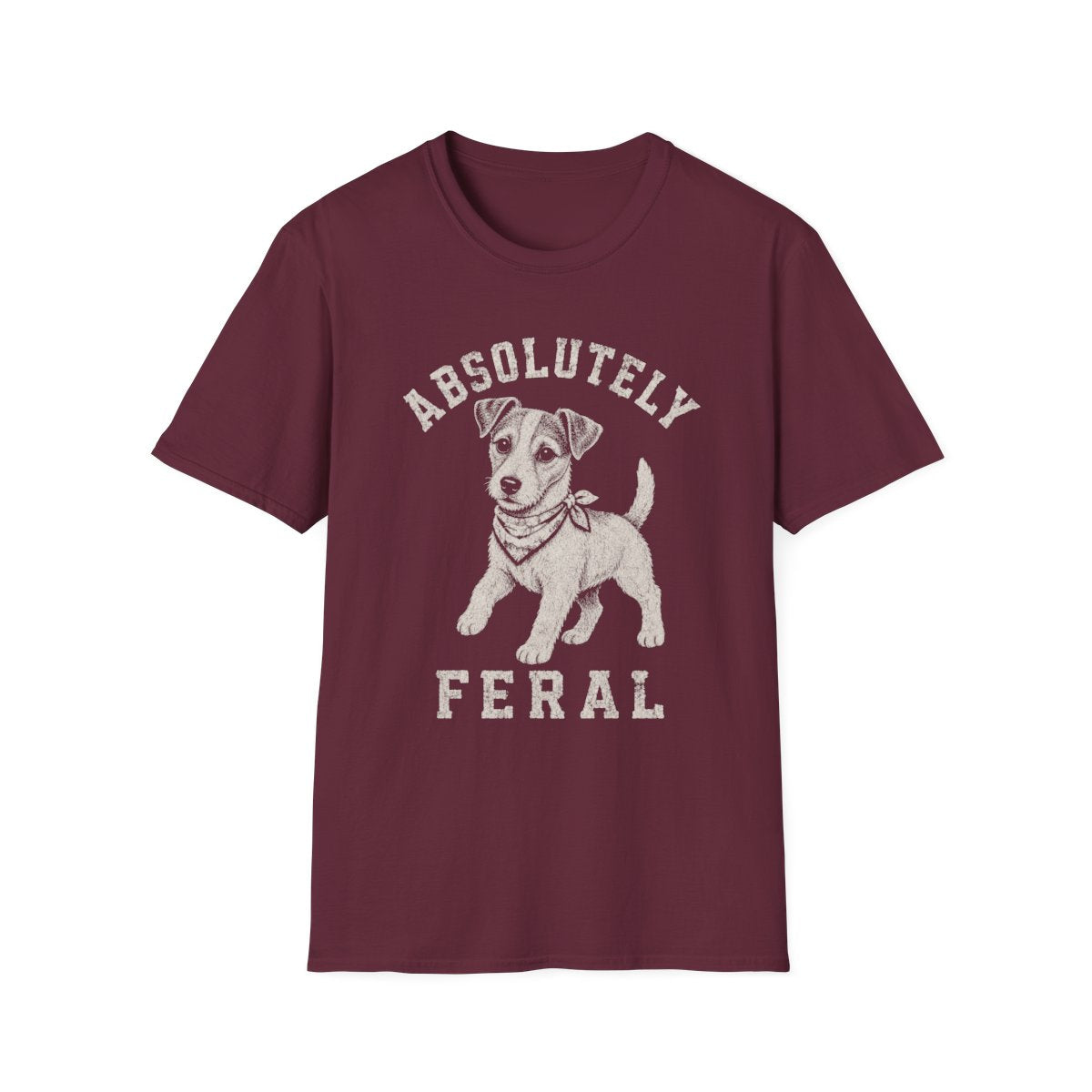 Bandana Jack Russell Terrier Tee