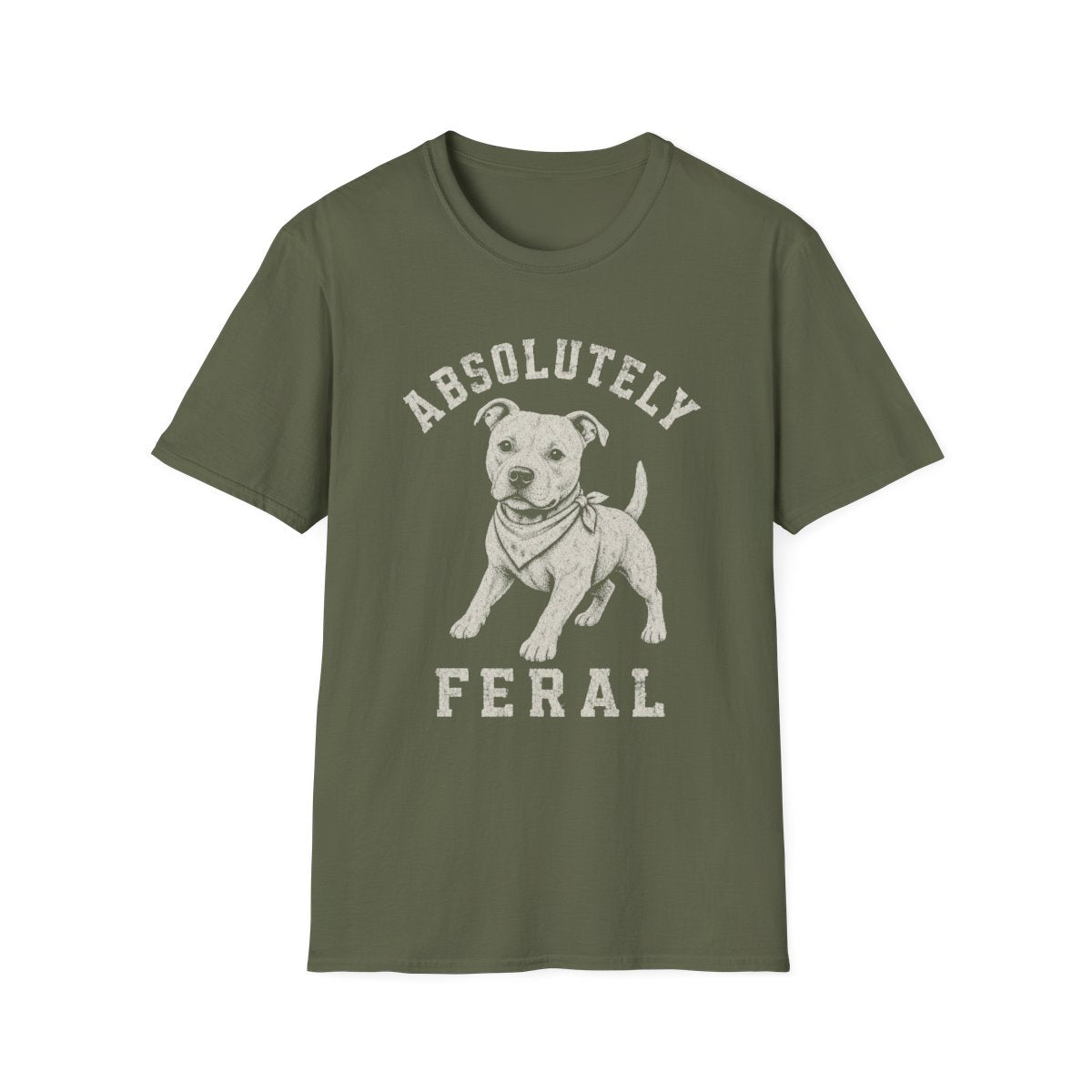 Bandana Staffordshire Bull Terrier Tee