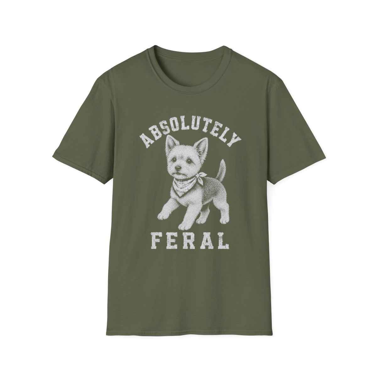 Bandana Yorkshire Terrier Tee