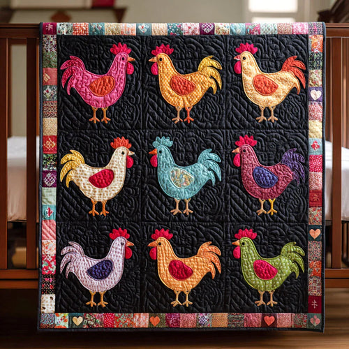 Barnyard Pride Quilt Blanket - Quilted Blanket by Wild and Way