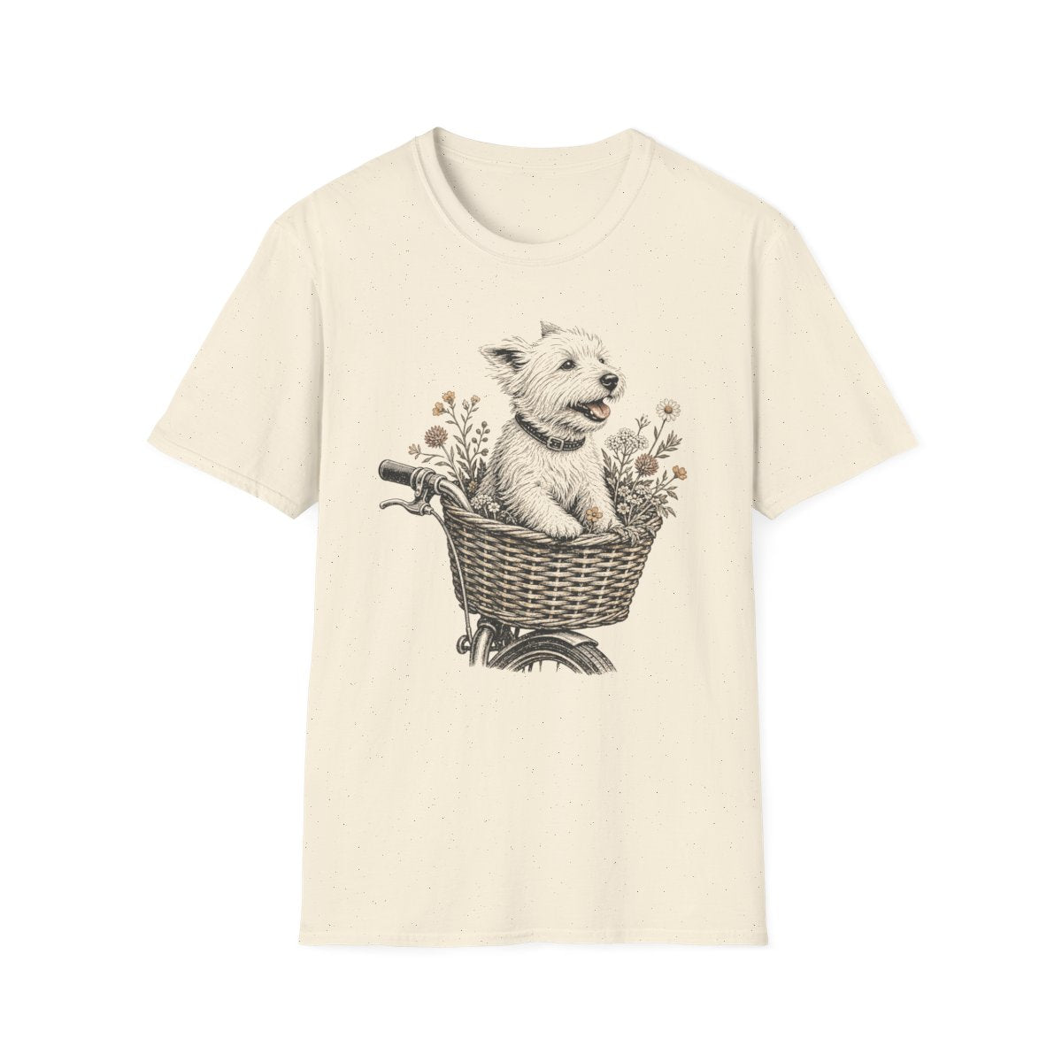 Basket Ride Westie Tee