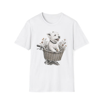 Basket Ride Westie Tee