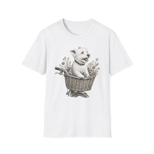 Basket Ride Westie Tee