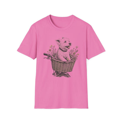 Basket Ride Westie Tee
