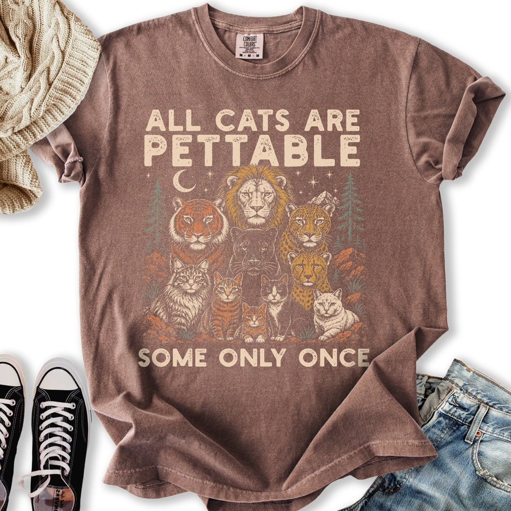 All Cats Are Pettable Relaxed Tee