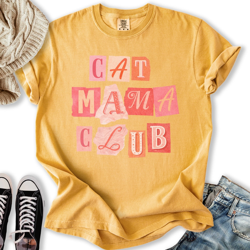 Cat Mama Club Relaxed Tee