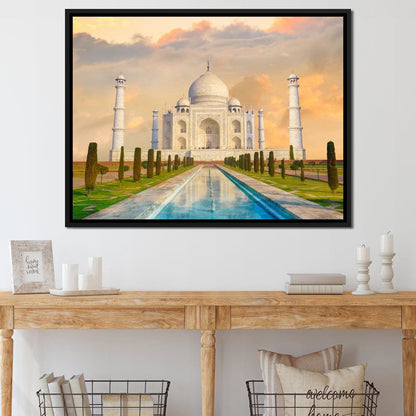 Taj Mahal Canvas Wall Art