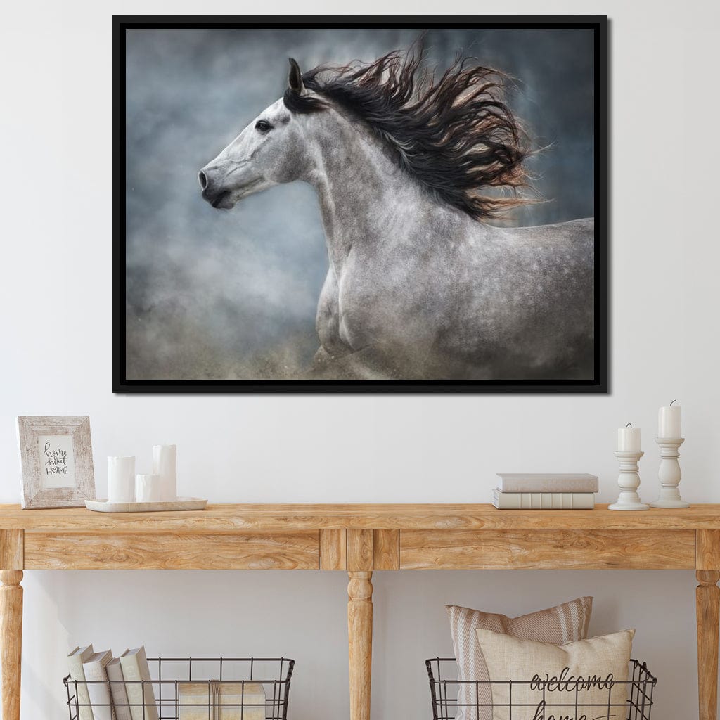 Andalusian Horse Canvas Wall Art