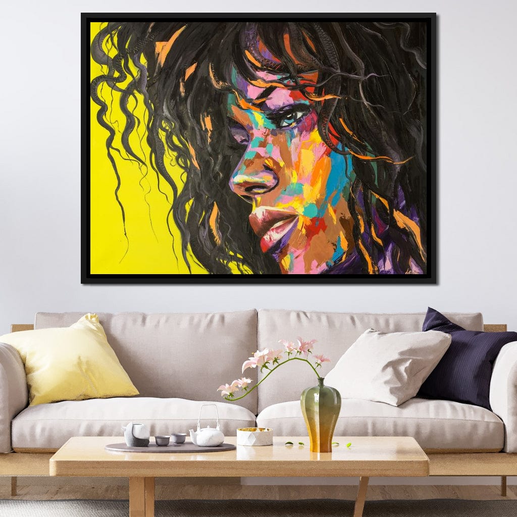 Christina Portrait Canvas Wall Art