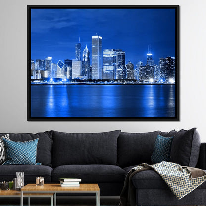 Chicago Skyline Canvas Wall Art