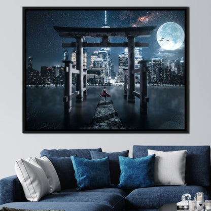 A Gate of New Hope Canvas Wall Art