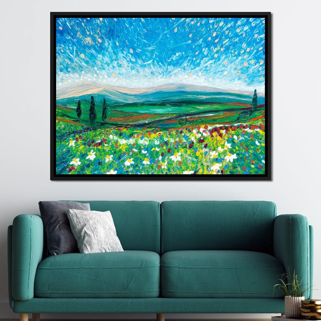 Hidden Gray Canvas Wall Art
