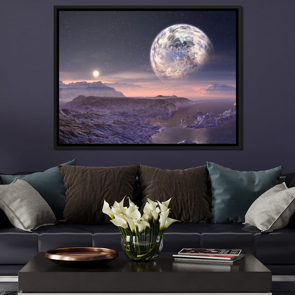Dust of Chaos Canvas Wall Art