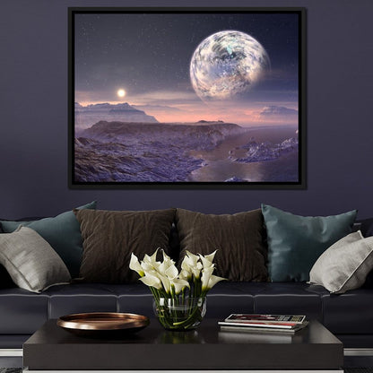 Dust of Chaos Canvas Wall Art