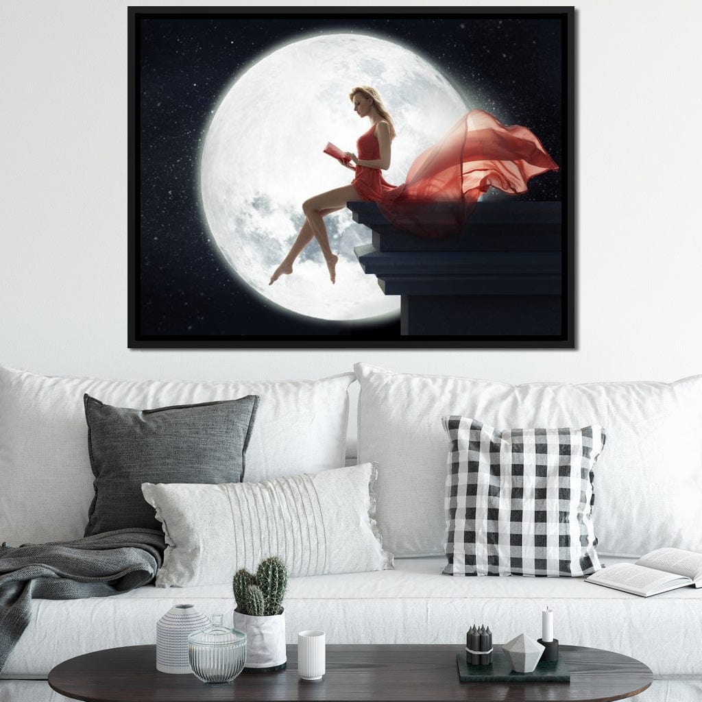 Moon Dreamer Canvas Wall Art