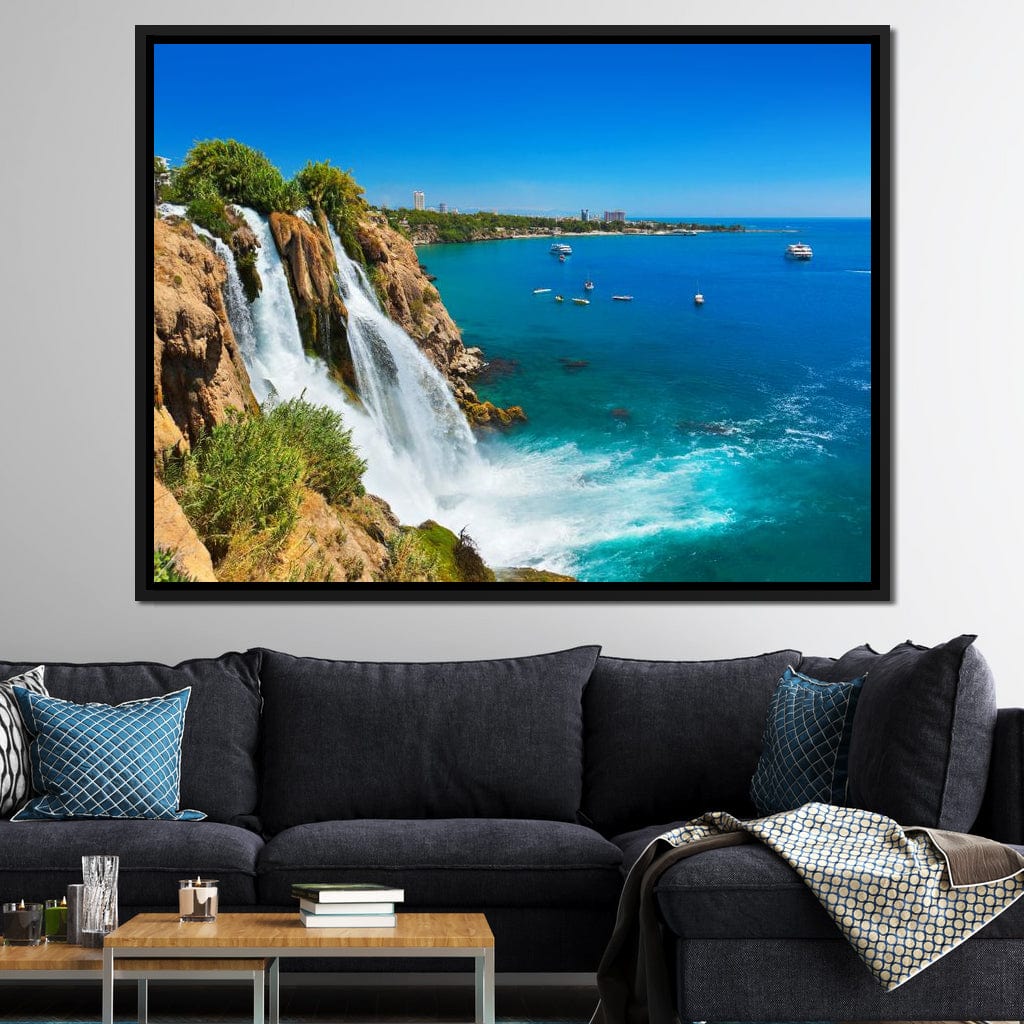 Waterfall Duden Canvas Wall Art