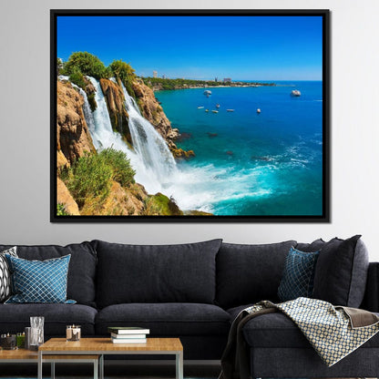 Waterfall Duden Canvas Wall Art