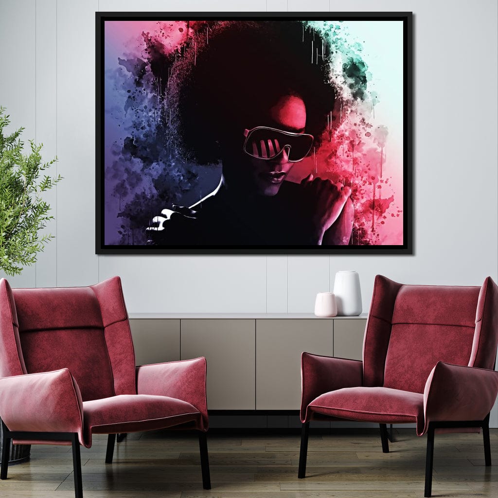 Those Disco Nights Canvas Wall Art