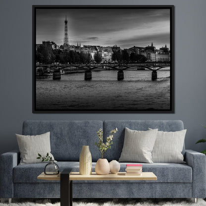 Paris in Black & White 7 Canvas Wall Art