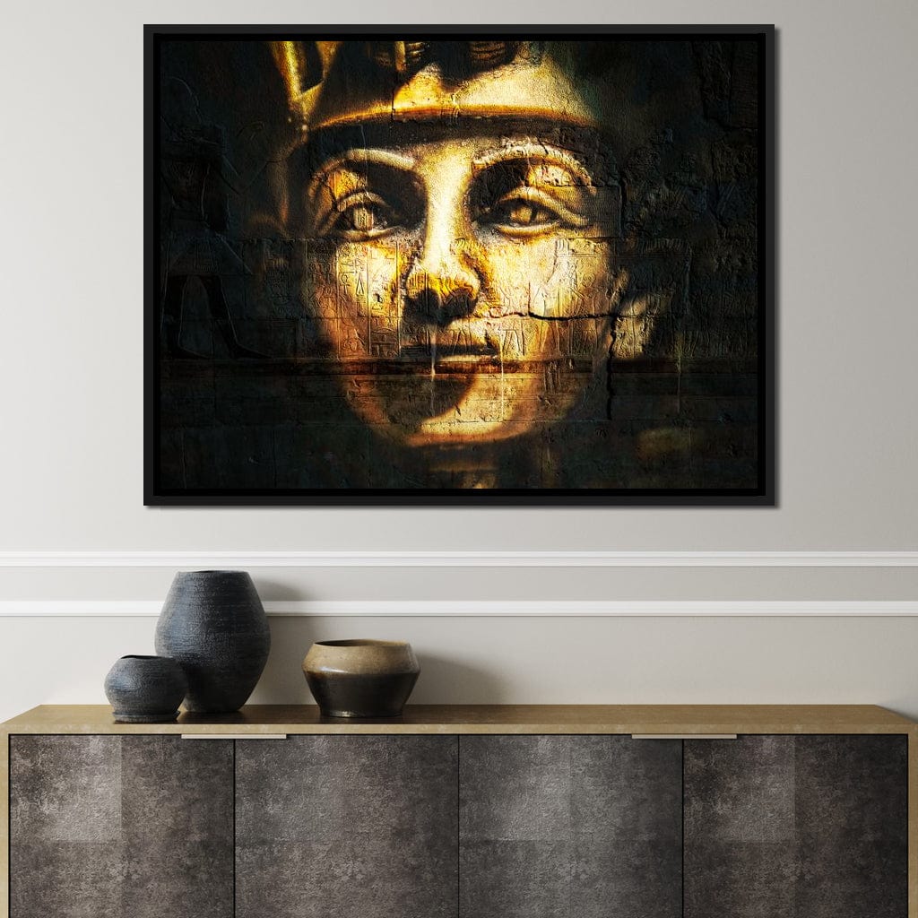 Pharaoh Tutankhamun Canvas Wall Art