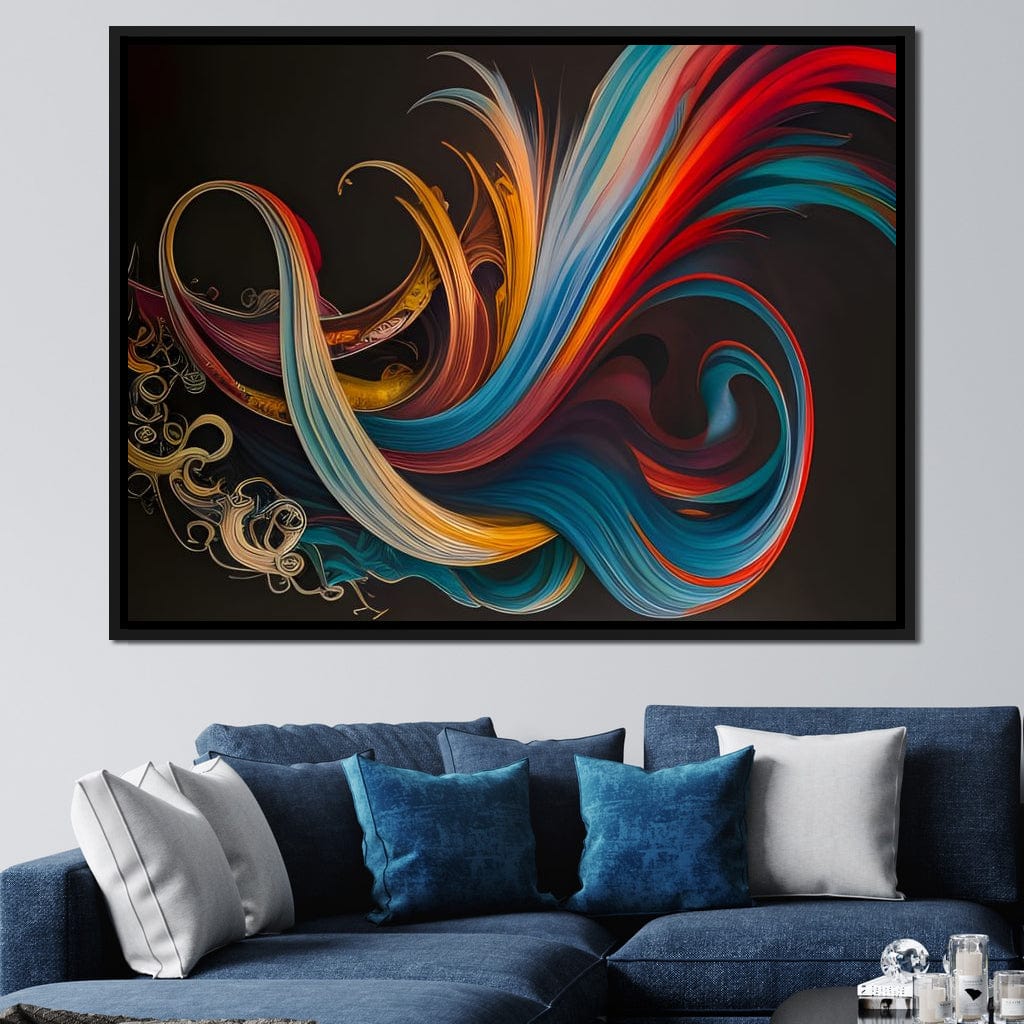 Colorful Contemporary Art 051 Canvas Wall Art