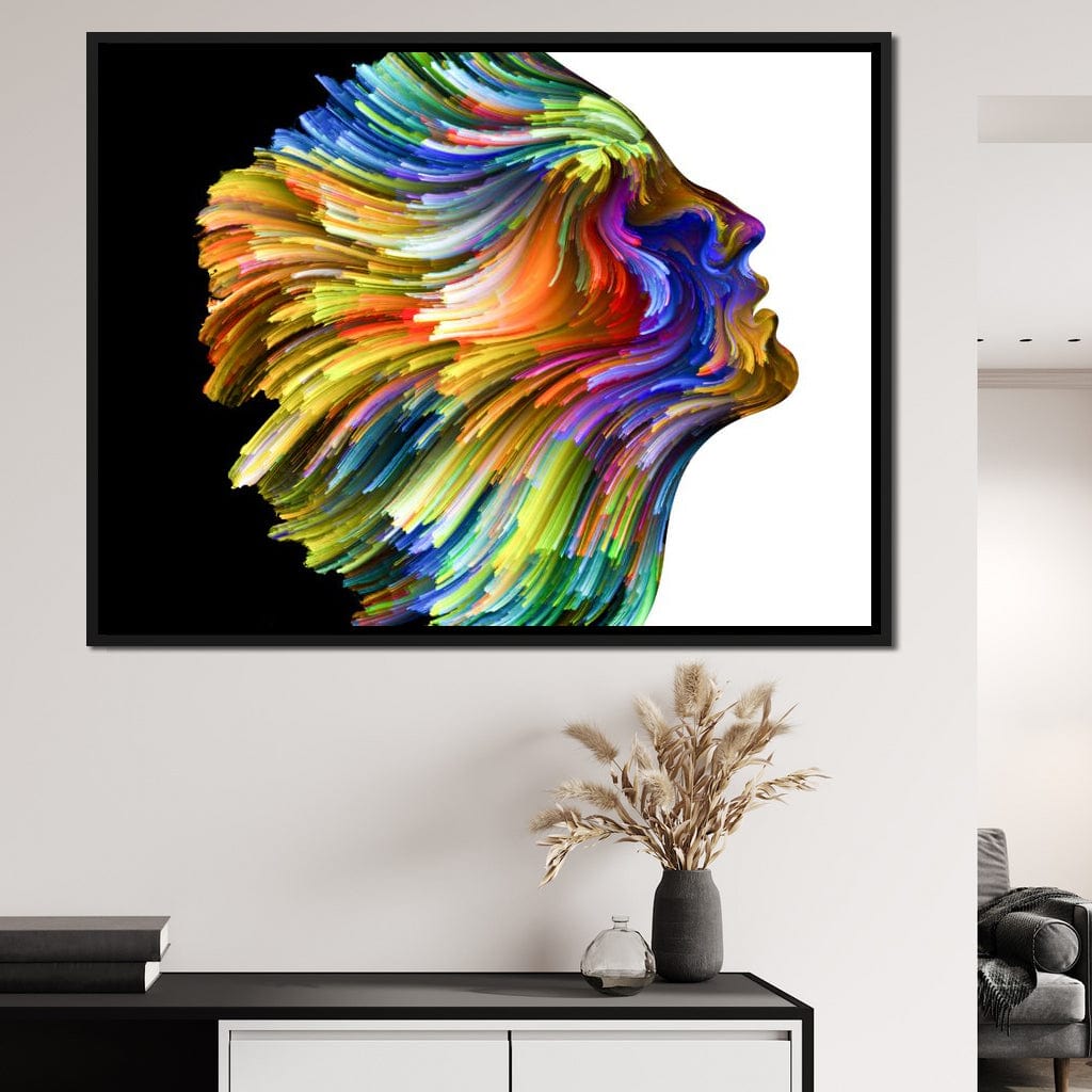 Color Imagination Canvas Wall Art