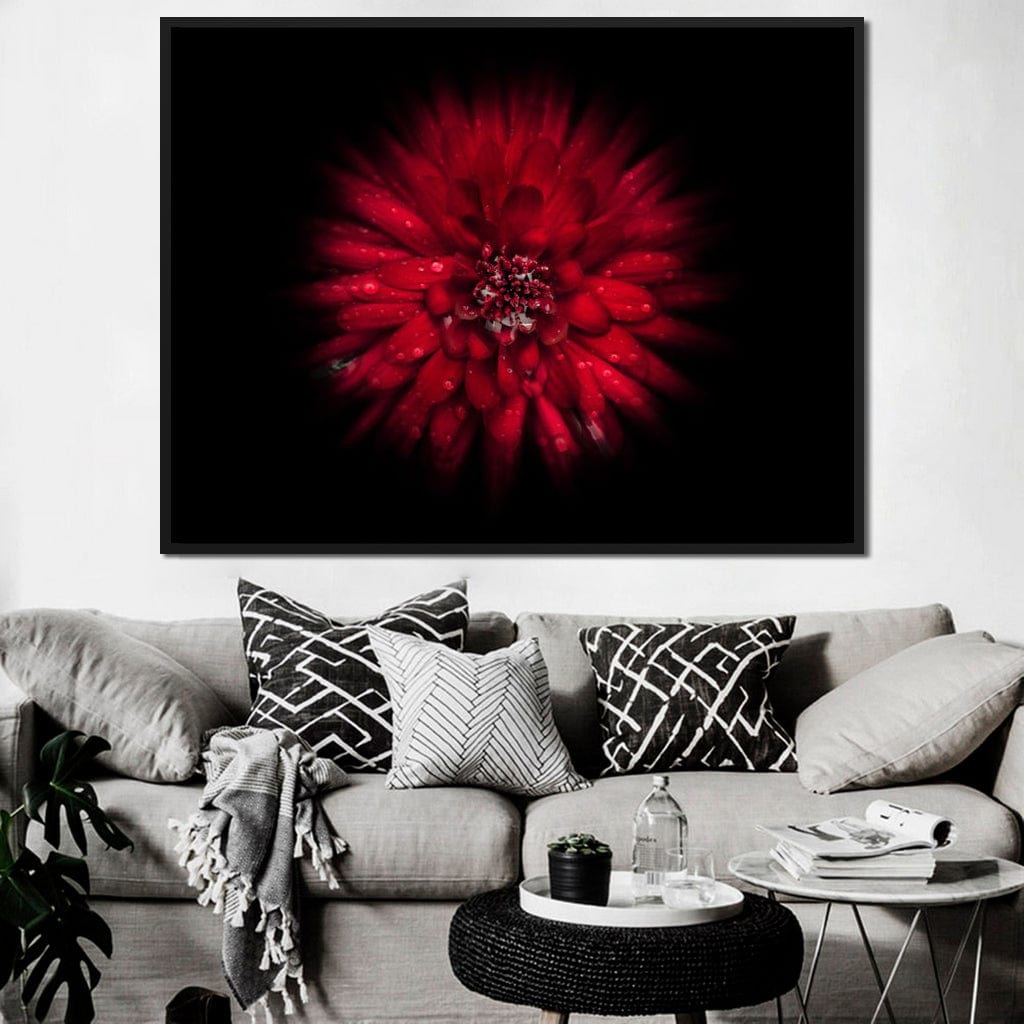 Backyard Flowers 45 Canvas Wall Art