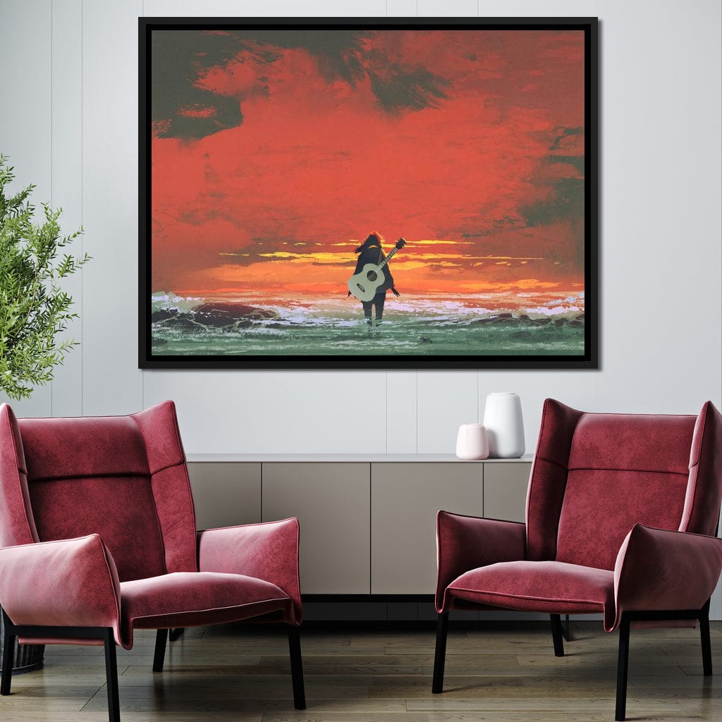 Looking for Inspiration Canvas Wall Art