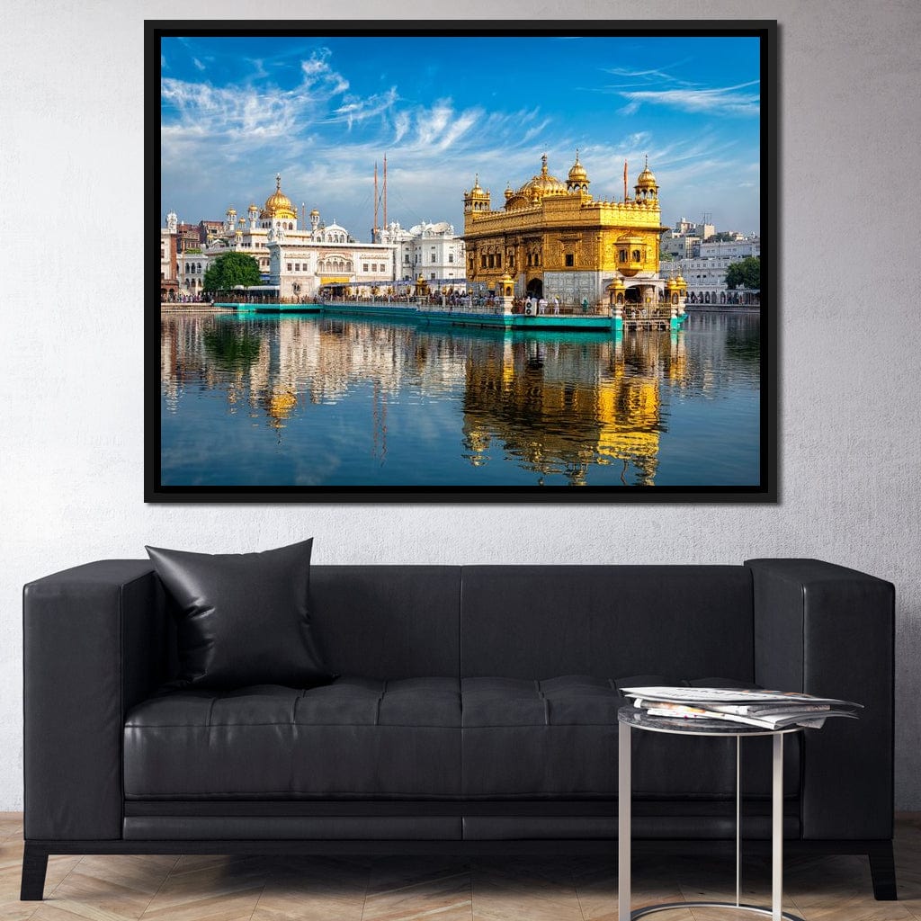 Golden Temple Amritsar Canvas Wall Art