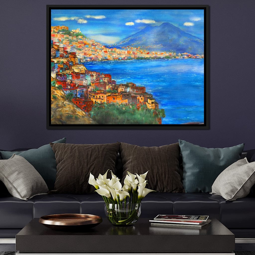 Naples Italy Canvas Wall Art