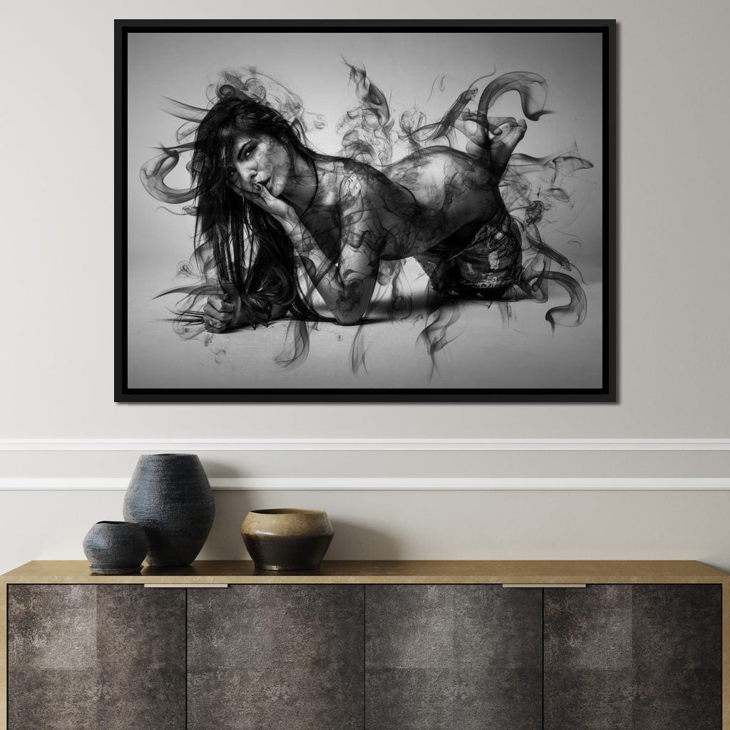 The Smoke Collection 09 Canvas Wall Art