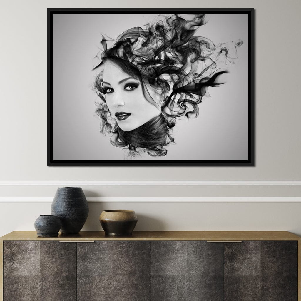 The Smoke Collection 03 Canvas Wall Art