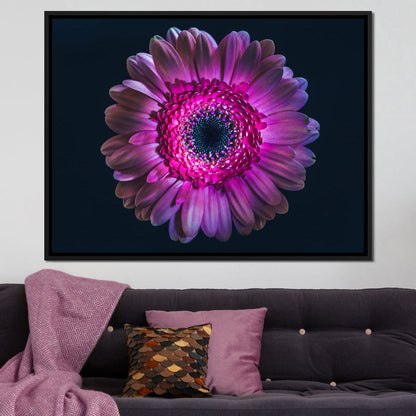 Purple Petals Canvas Wall Art