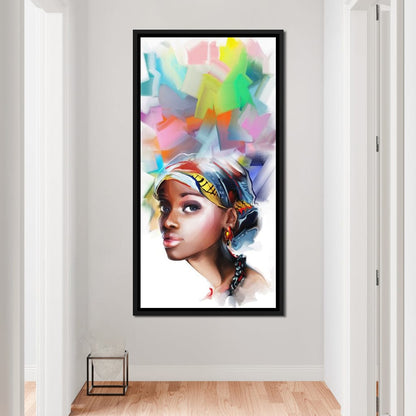 Fashion Colors Canvas Wall Art