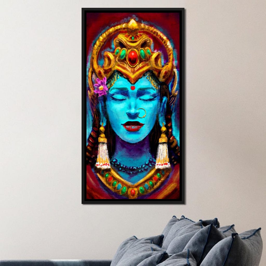 Hindu Goddess Canvas Wall Art
