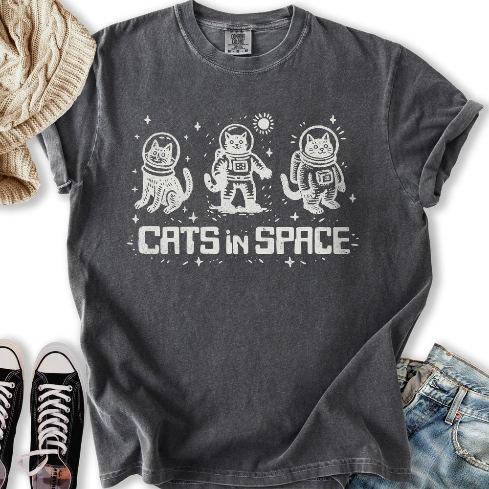 Cats In Space Relaxed Tee
