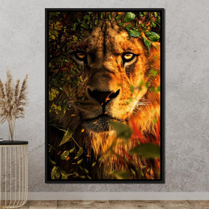 The Great King Canvas Wall Art