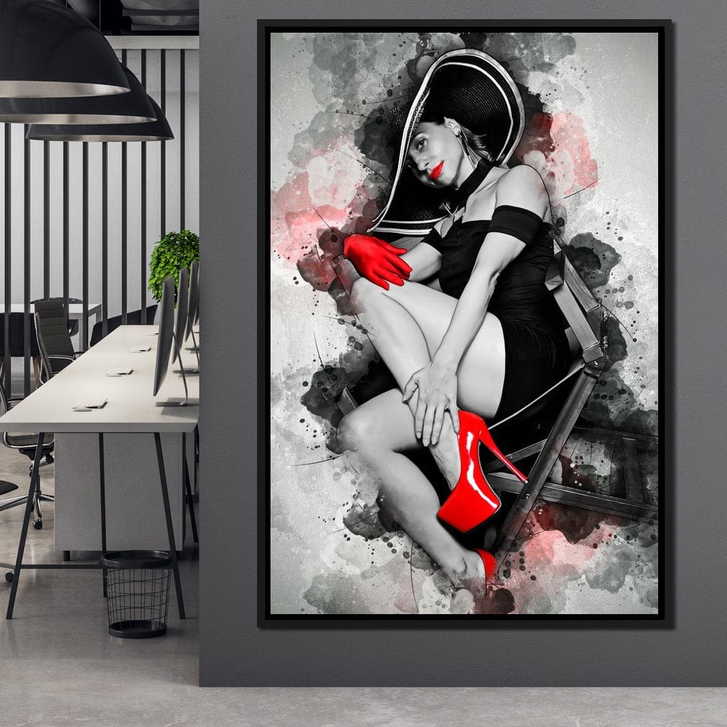Due Tone Elegance Canvas Wall Art