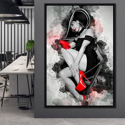 Due Tone Elegance Canvas Wall Art
