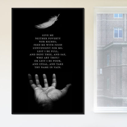 Just Give Me Peace Canvas Wall Art