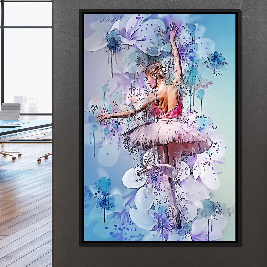Floral Dance Canvas Wall Art