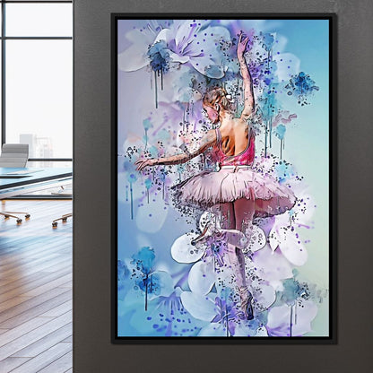 Floral Dance Canvas Wall Art