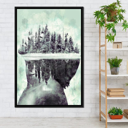 Frozen Memories Canvas Wall Art