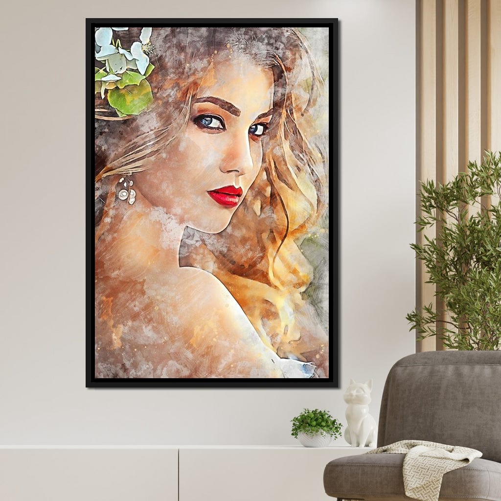 Beautiful Girl - Mateo Canvas Wall Art