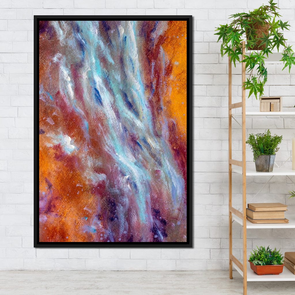 Abstract Lines Canvas Wall Art