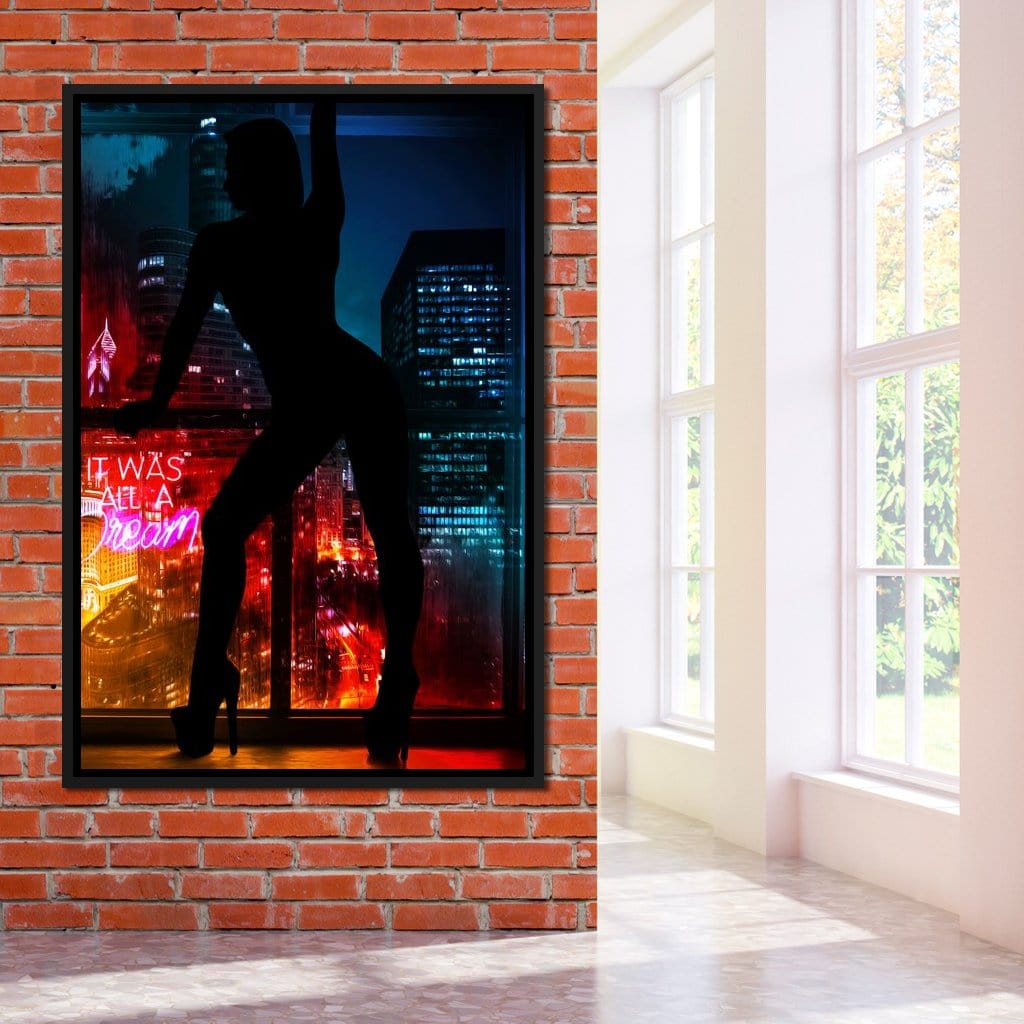 It was all a Dream Canvas Wall Art